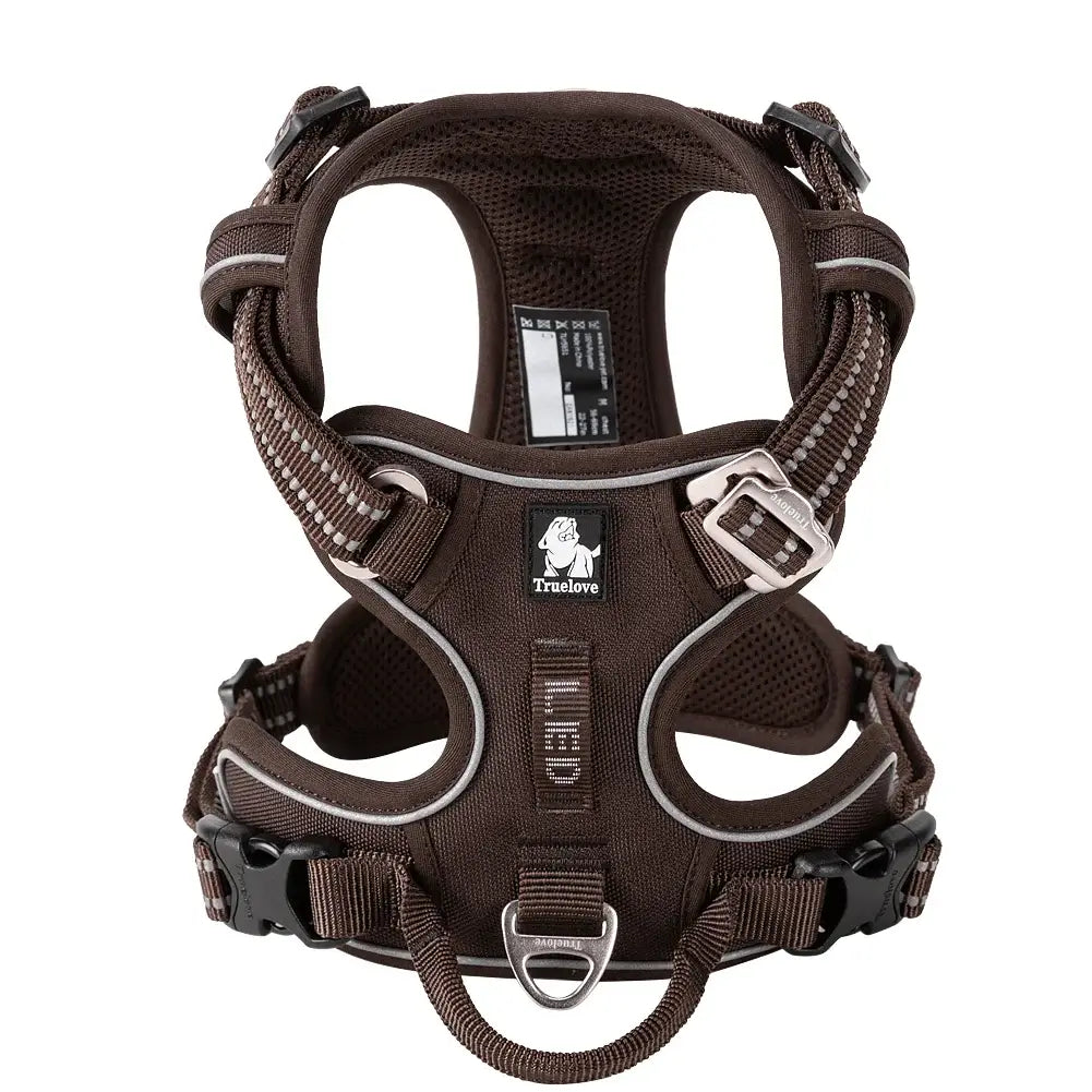 Winhyepet Training Dog Vest Pet Reflectiv Light Nylon Padding Dog service Harness Protective Clothes For Small Meduim Large